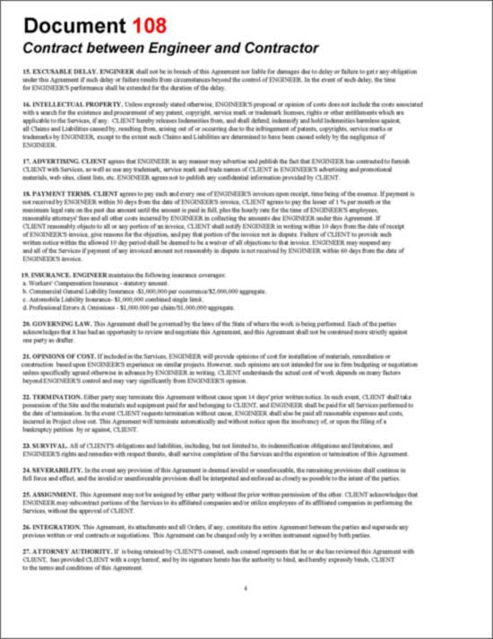 Contract Between Engineer and Contractor - Image 2