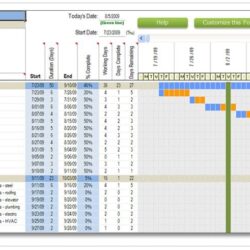 7-Day Commercial Construction Schedule