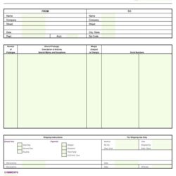 Bill of Lading