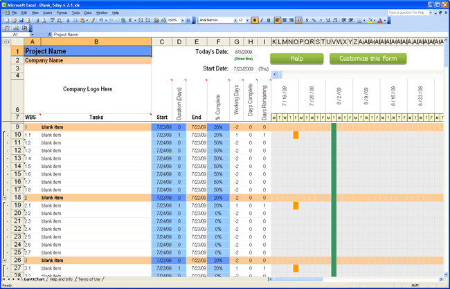 All 5-Day Construction Schedules - Image 3
