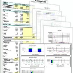 Business Budget Workbook