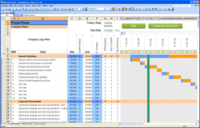 All 5-Day Construction Schedules - Image 4