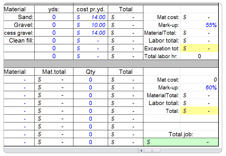 Concrete Calculator & Bid Sheet - Image 5