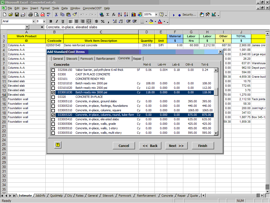 ConcreteCost Estimator - Image 3