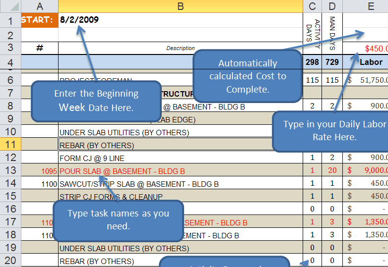 Cost to Complete Tracker - Image 2