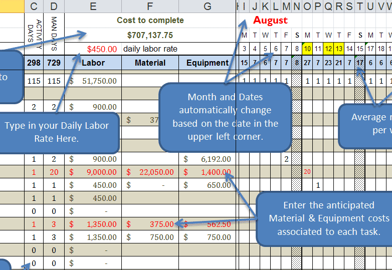 Cost to Complete Tracker - Image 3