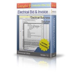 Electrical House Bid & Takeoff