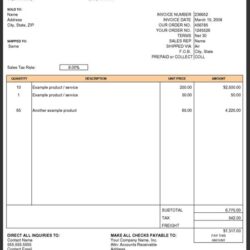 Invoice Template
