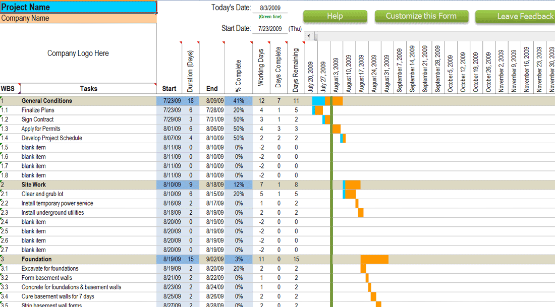 Residential Construction Schedule Package — 5-Day, 7-Day & Weekly Bundle - Image 2