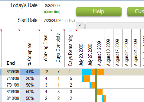 Residential Construction Schedule Package — 5-Day, 7-Day & Weekly Bundle - Image 3